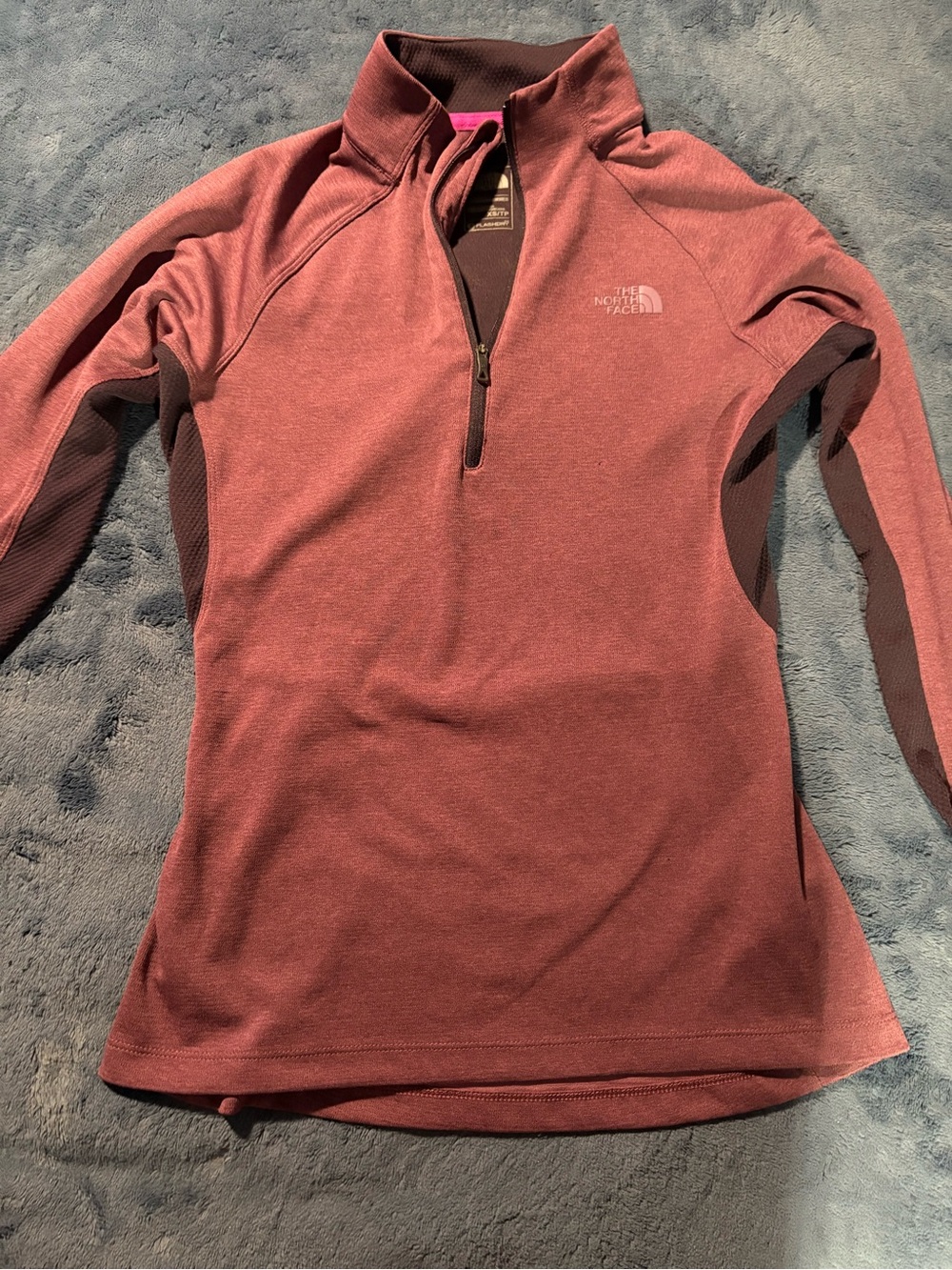The North Face Women's Quarter-Zip Pullover - Rose Mauve
